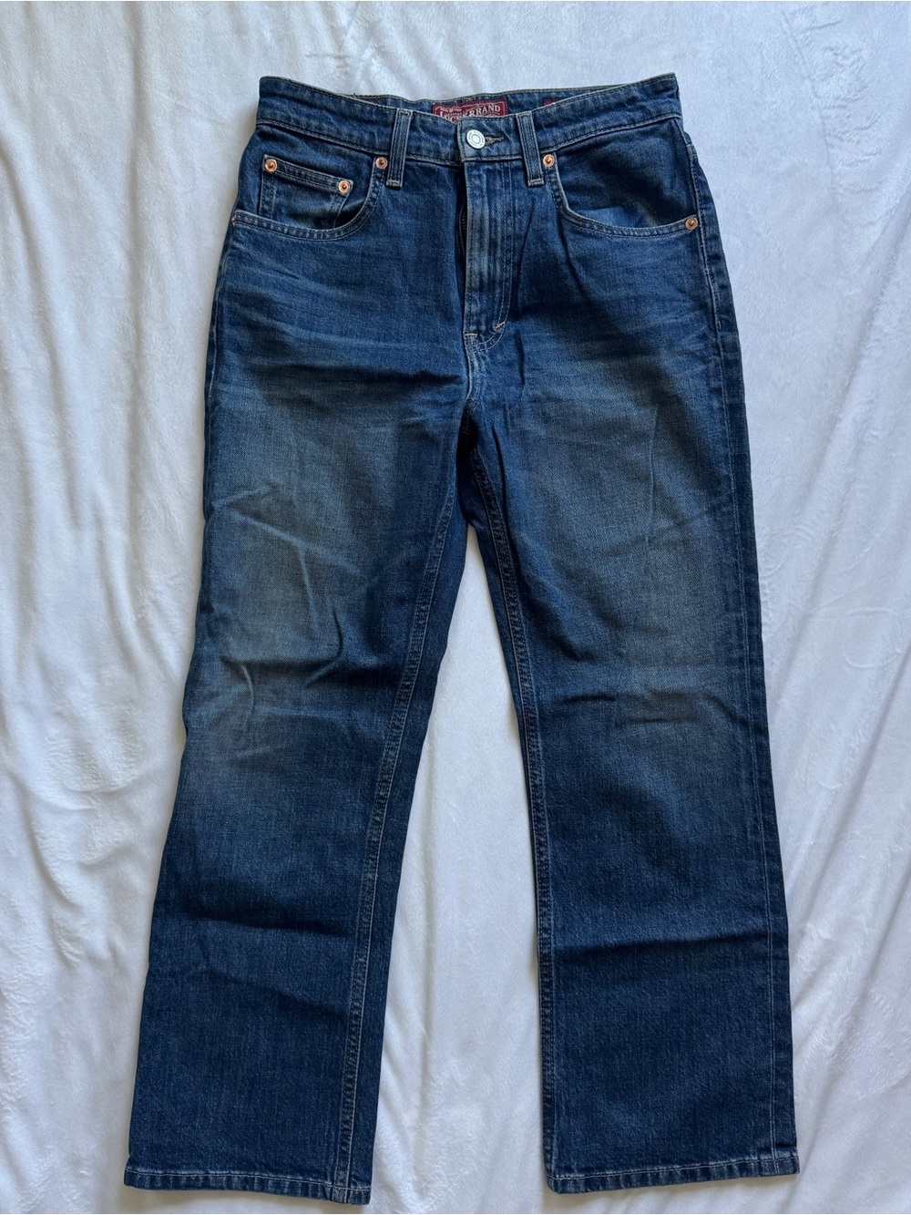 Lucky Brand Men's Navy Straight Jeans